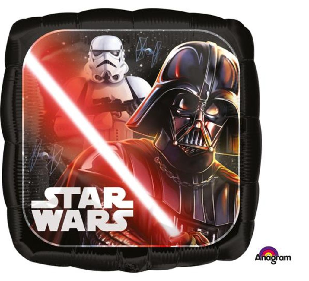 Star Wars Ballon rond rectangulaire Image du produit 