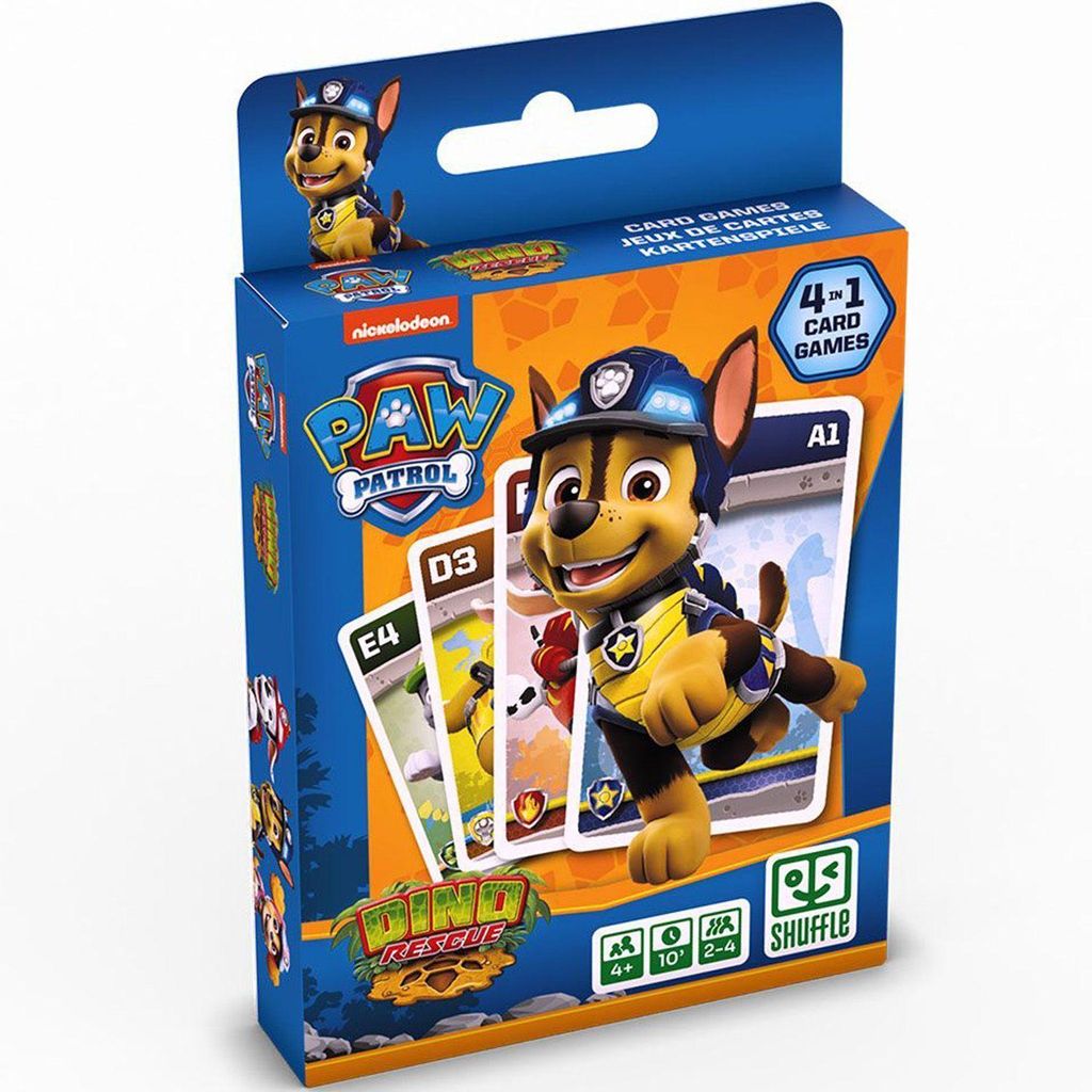 Paw Patrol Quartett 4-in-1 Produktbild 