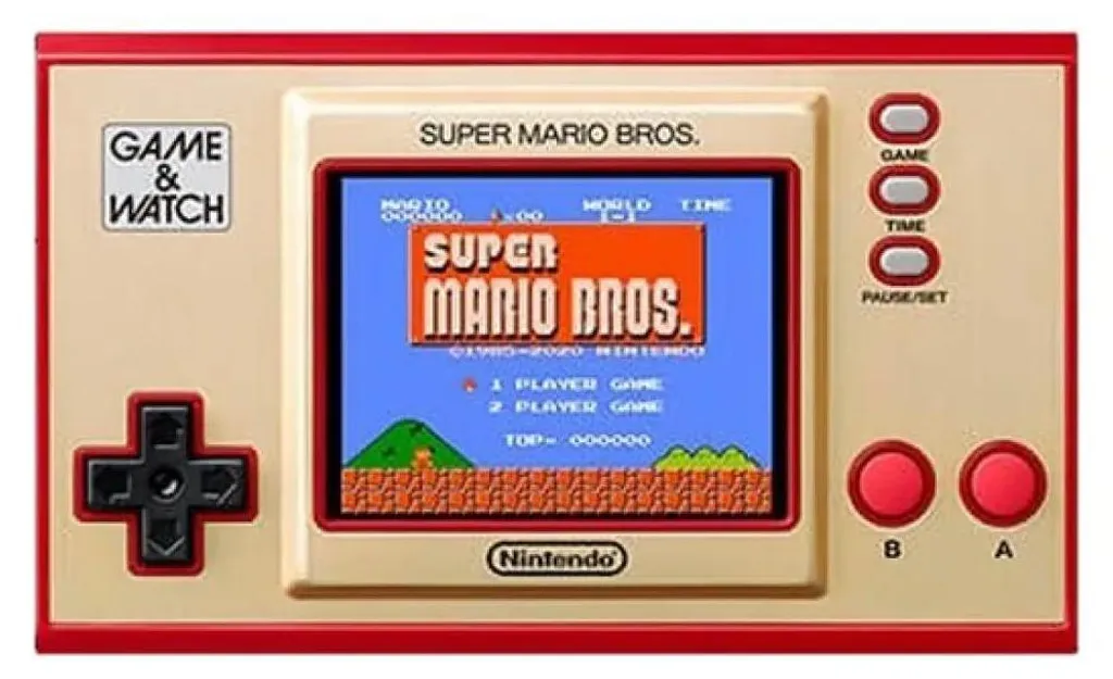 Console Game & Watch Super Mario Bros pour jouer partout et décorer