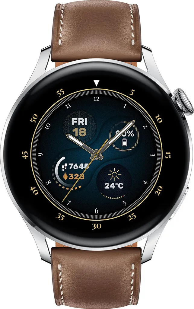 HUAWEI Watch 3 acier : ne manquez plus aucun appel avec style et confort