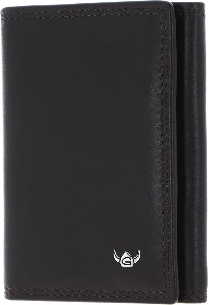 Golden Head Polo 1011 Portafoglio Uomo RFID Pelle Marrone Scuro