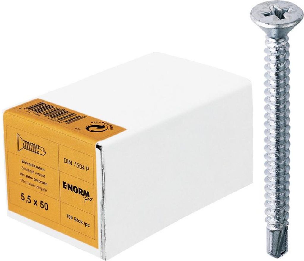 DIN 7504 ST galZn O (alt P)-H 4,8x45 HP E-No