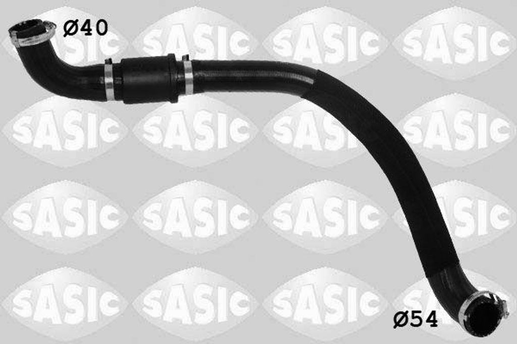 SASIC 3336060 Ladeluftschlauch OE 2036638 kompatibel mit Transit