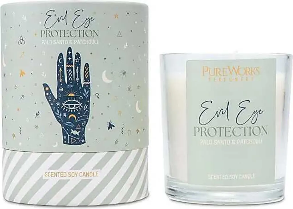 Bougie Parfumée Magie Céleste Protection Contre Le Mal - Lot de 4 x 120g