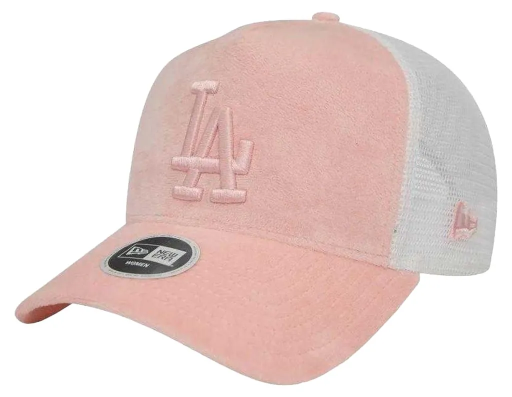 Casquette sport femme blanche rose New Era PP9850 pour été et loisirs