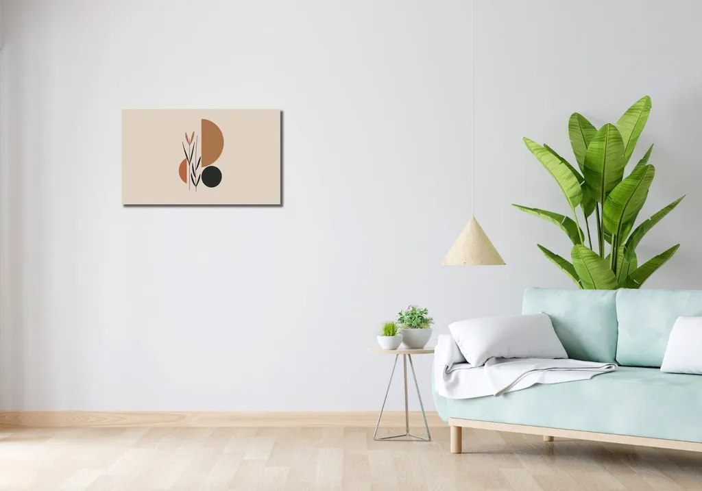 Tableau Mural Image 70 x 40 cm avec Reliure Harmonique Chic - 2