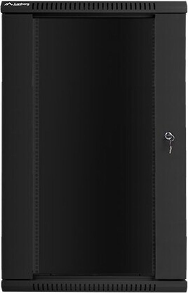 Rack Mural Lanberg 19" 4U Avec Porte Métallique – Capacité 60 Kg, Idéal Pour Serveurs Et équipements Réseau