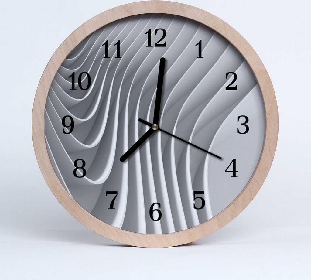 Holzuhr 20fi cm wanduhr - Abstrakte Kunst