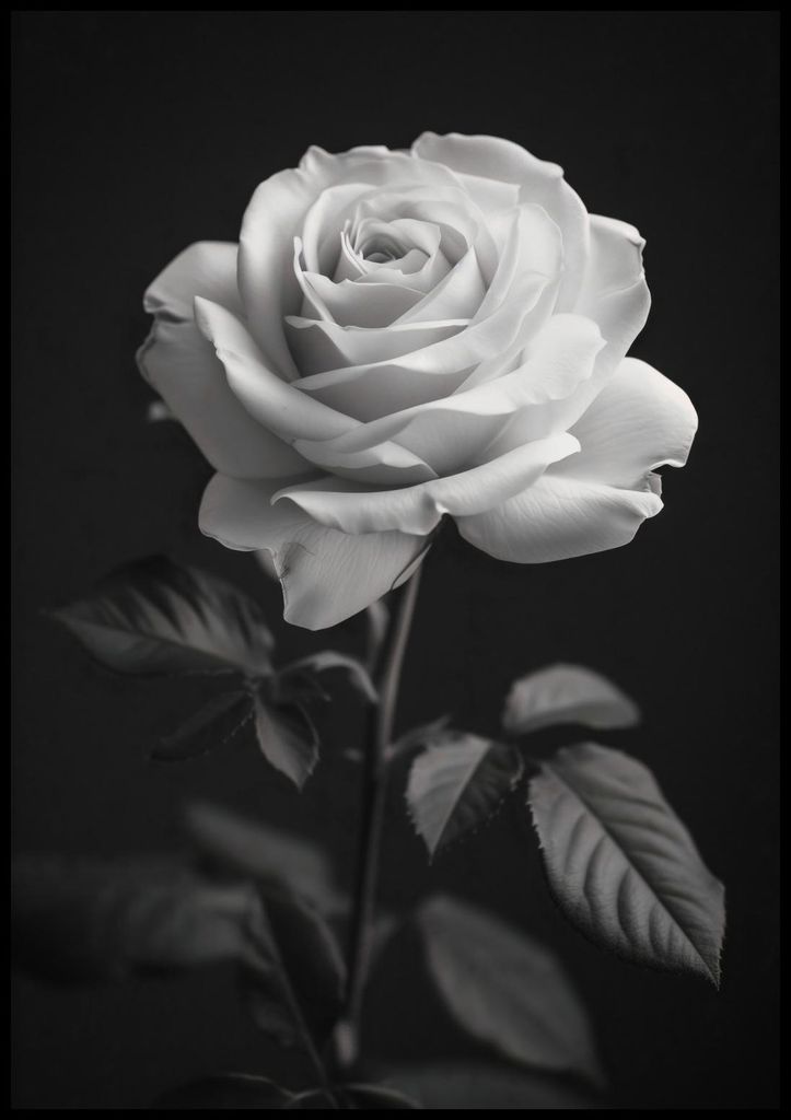 Plakat 70x100cm Rosenblätter