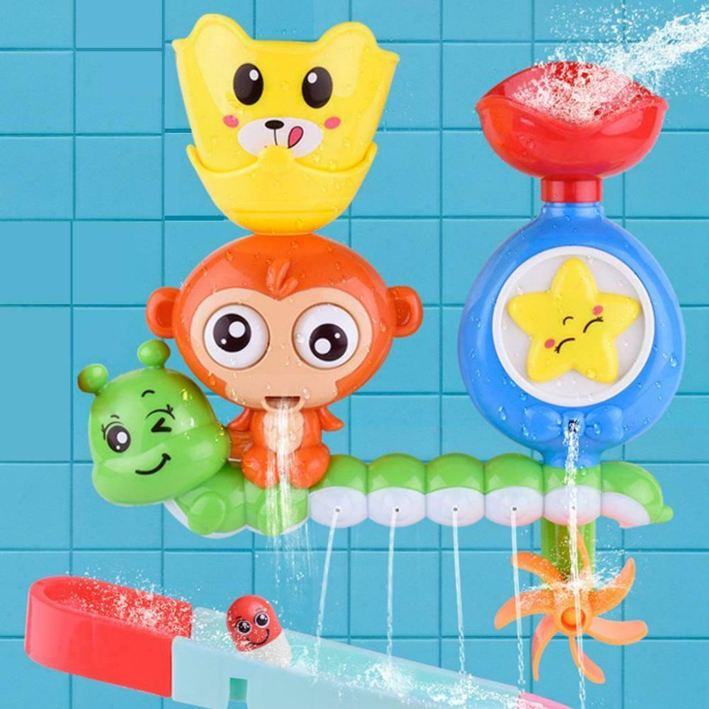 1 Set Baby Wasserspielzeug Badewanne Bad Spielzeug Wasser Dusche Kinder Toys DE 