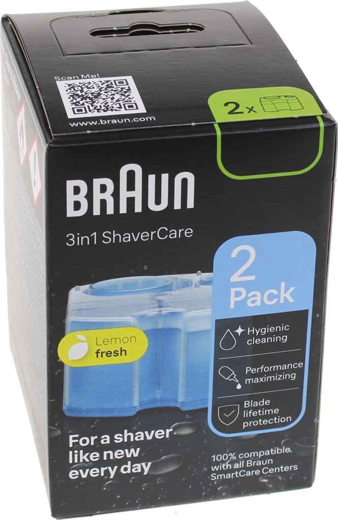 Braun CCR2 2-pak - Wkłady czyszczące - niebieski Zdjęcie produktu 9