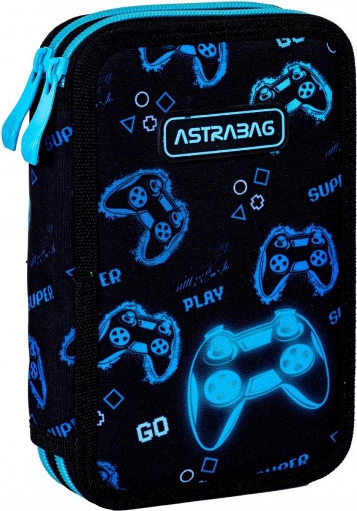Piórnik dwukomorowy Astrabag Go Playing bez wyposażenia Zdjęcie produktu 
