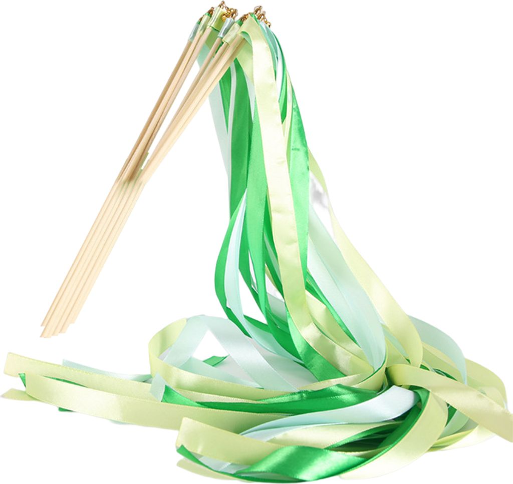 10pcs Feenstöcke hohe Haltbarkeit atemberaubender visueller Effekt Holz farbenfrohe Bandwünsche Wünsche Zauberstäbe Fairy Princess Sticks Home ...