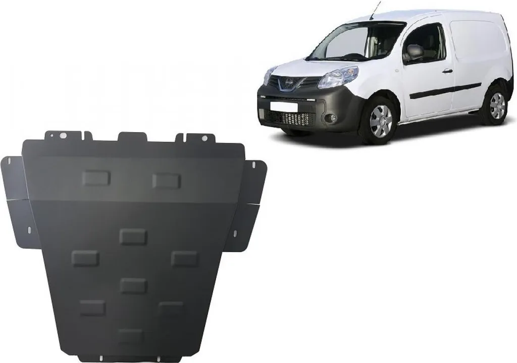 Sabot de protection moteur en acier robuste pour utilitaire Nissan NV250