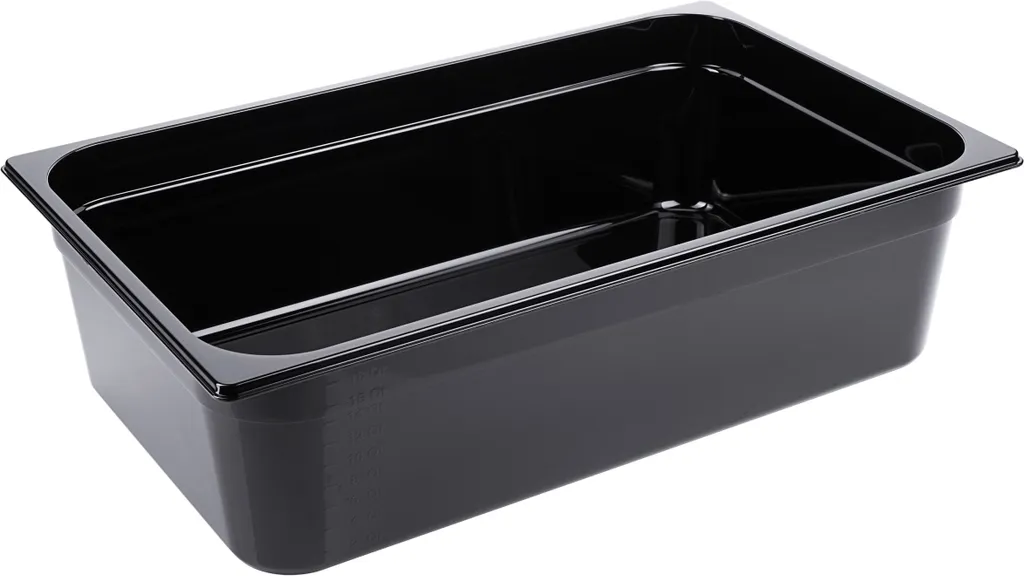 Organizzazione Cucina: Contenitore GN 1/1 Nero 150mm Contacto