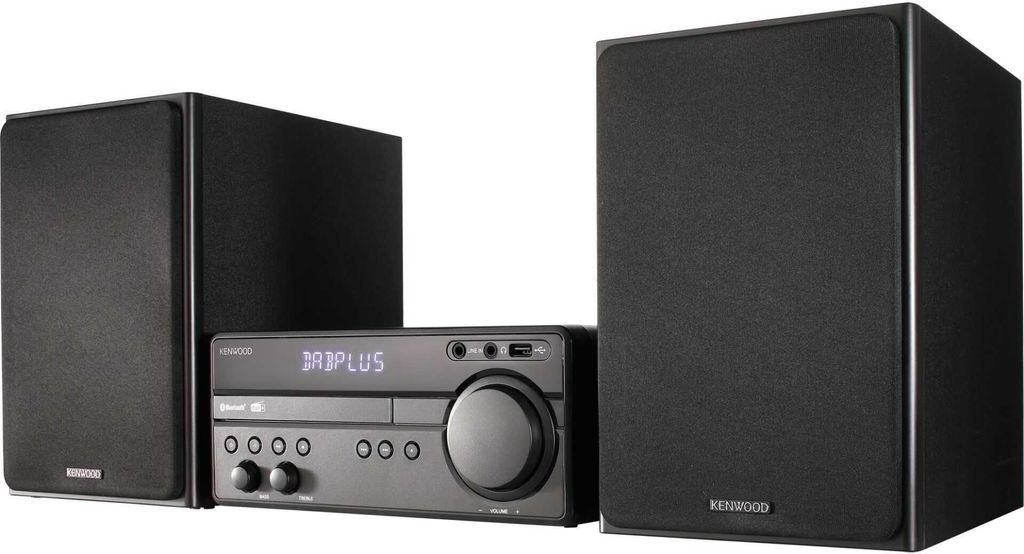 Kenwood M-819DAB, Heim-Audio-Mikrosystem, Schwarz, 1 Disks, Produktbild 