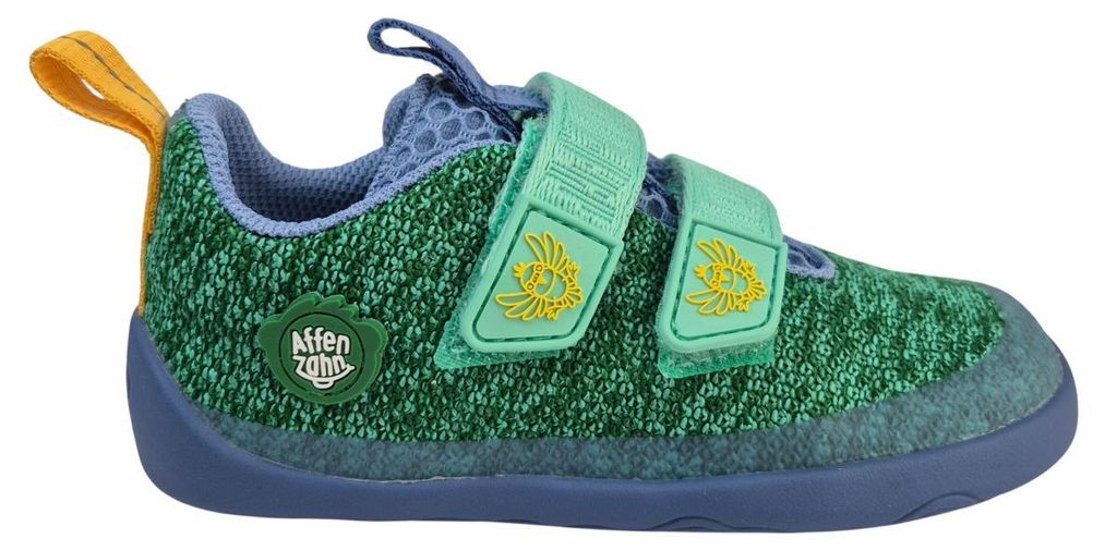 Affenzahn Knit Happy Paradisvogel Klettschuh Grün : 30 Produktbild 