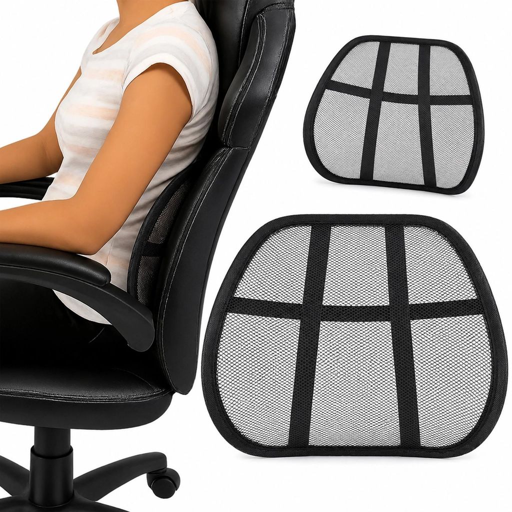 Bedrová opierka chrbta ergonomická podložka na stoličku do Obrázok produktu 