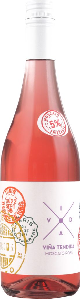 Vina Tendida Moscato Rosé 5% Vol. 0,75L Produktbild 