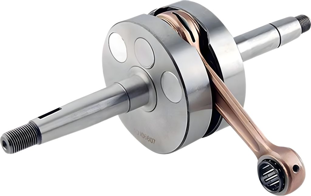 Kurbelwelle Doppler ER1 13mm Rechtsgewinde für MBK 51 Motobecane Mobylette AV10