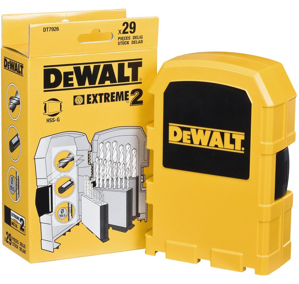 DEWALT Metallbohrer-Set 29-tlg. HSS-G Immagine del prodotto 