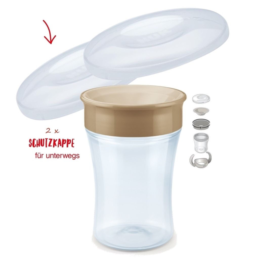 Pokrywka wymienna NUK Magic Cup 2 sztuki - pasuje do kubków Zdjęcie produktu 