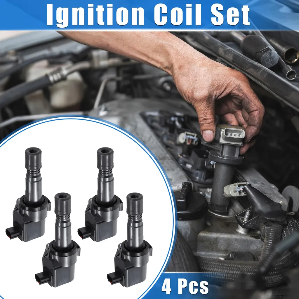 Pack de 4 Bobines Allumage Grises Honda Civic 1.8 Essence 2012 à 2015