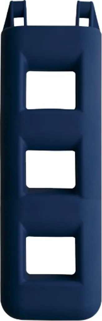 Échelle Fender 25x12x55cm Navy à trois niveaux pour bateau de plaisance