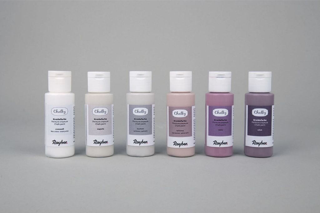 Chalky Kit - 6 rosa Farben - 60 ml