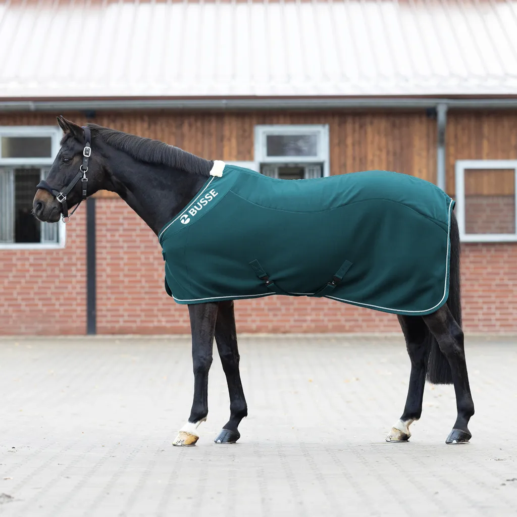 Couverture séchante pour cheval BUSSE 3D Air Fleece Premium en 145cm