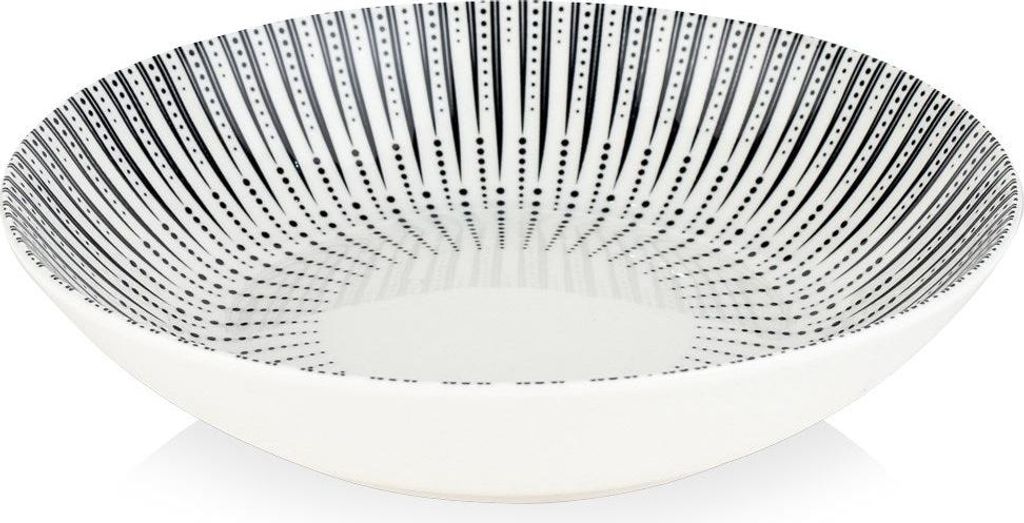 Assiette creuse en porcelaine Iris - 20 cm Image du produit 