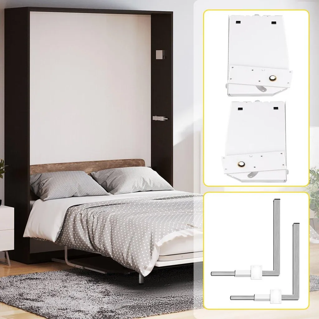 Kit lit escamotable vertical pour aménager une chambre d'amis - 8