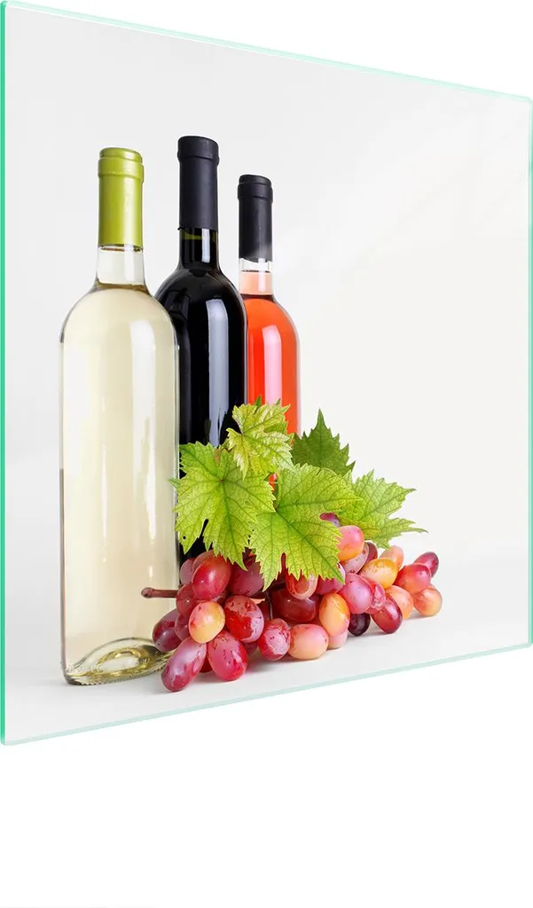 Copripiano Cottura Vetro 50x52 Vino | Ideale per Case Vacanze