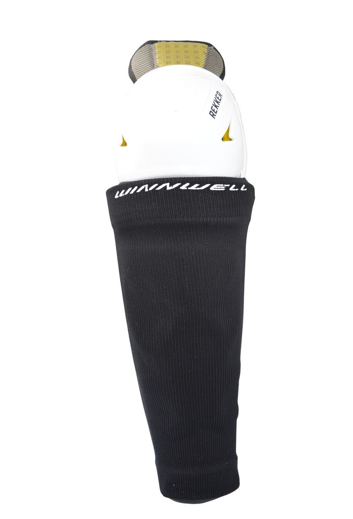 Návleky na holeně Winnwell Black, Senior Obrázek produktu 