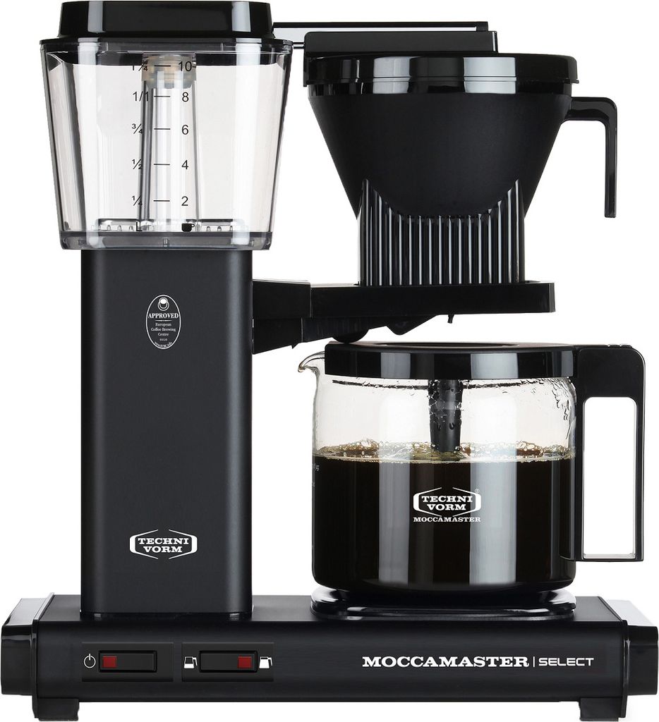 MOCCAMASTER KBG Select matt Kaffeemaschine schwarz, 4-10 Produktbild 