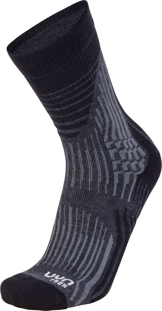 UYN Wave Trekkingsocken Herren grey rock/sage green 35-38 Produktbild 