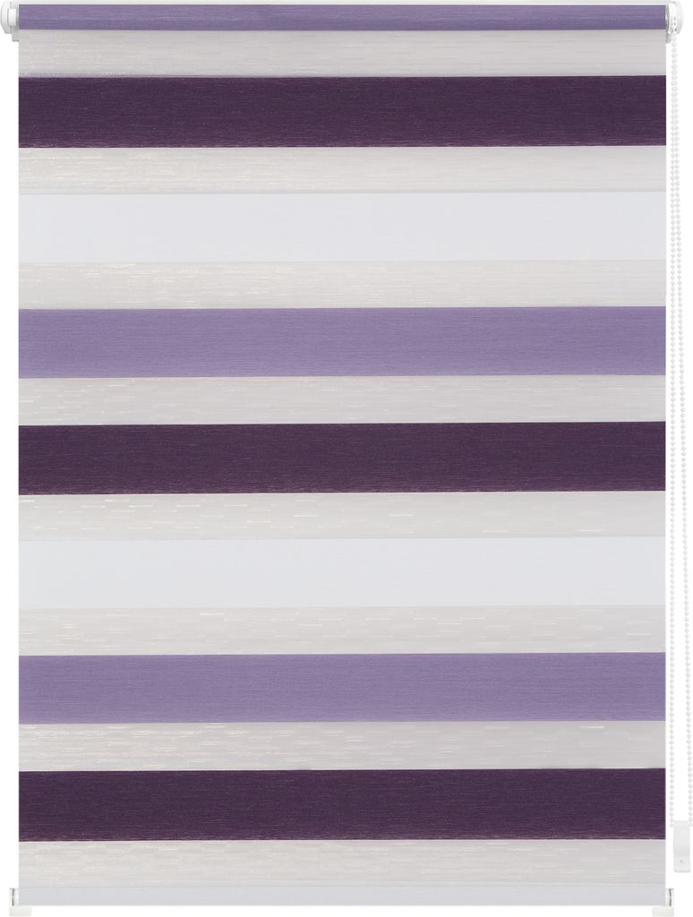 Duo-Rollo Klemmfix, ohne Bohren, Bunt Violett - Lila - We 80 x 200 C