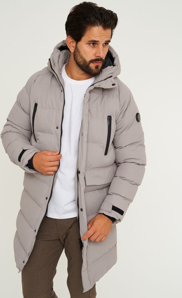 SOULSTAR Herren Parka S2SETTIN Herren Winterjacke Wintermantel Steppjacke Pufferjacke mit Kapuze