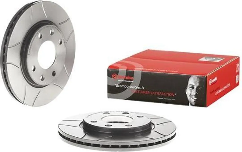 Disque de frein avant plein pour Peugeot 206 et 106 II - Qualité Premium