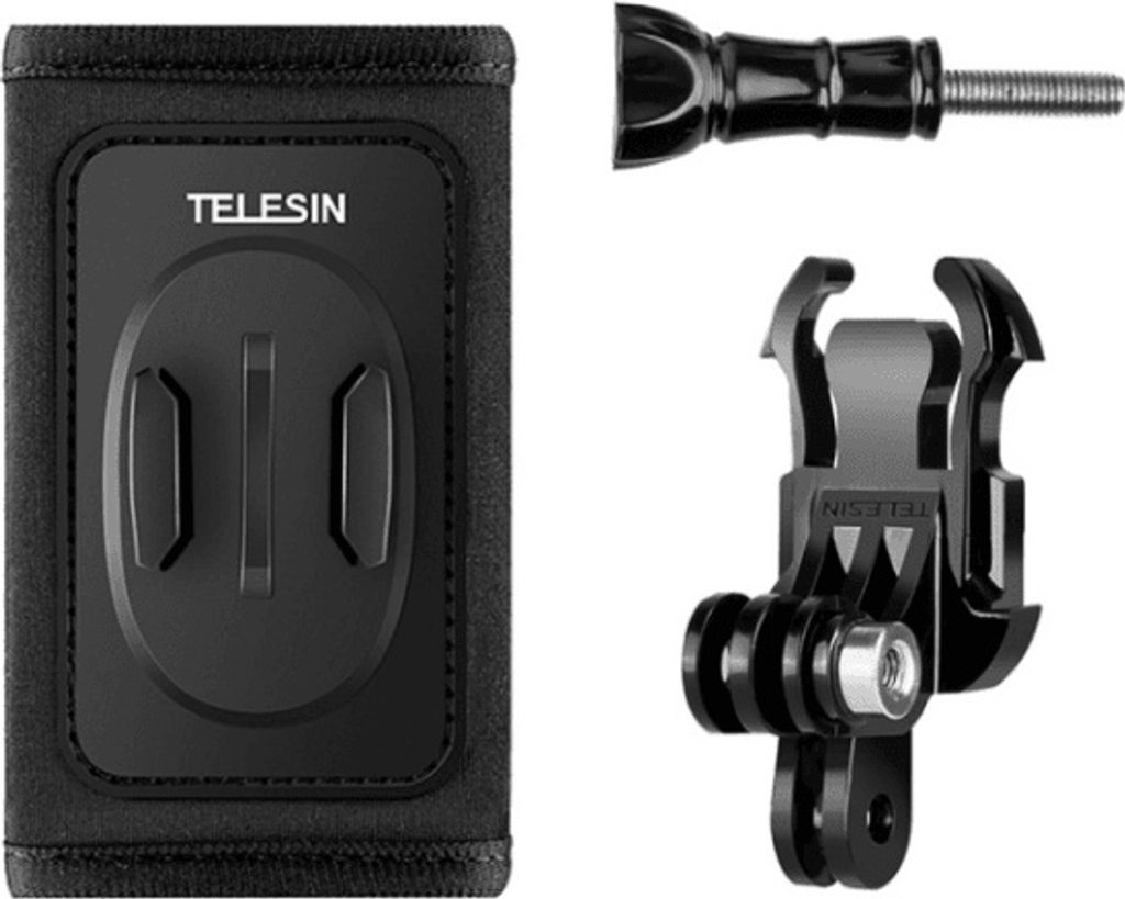 TELESIN Telesin backpack strap mount with J-hook mount for GoPro/Osmo Action (GP-BPM-003)