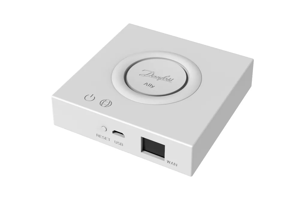 Contrôleur de chauffage Danfoss Ally pour thermostats via application