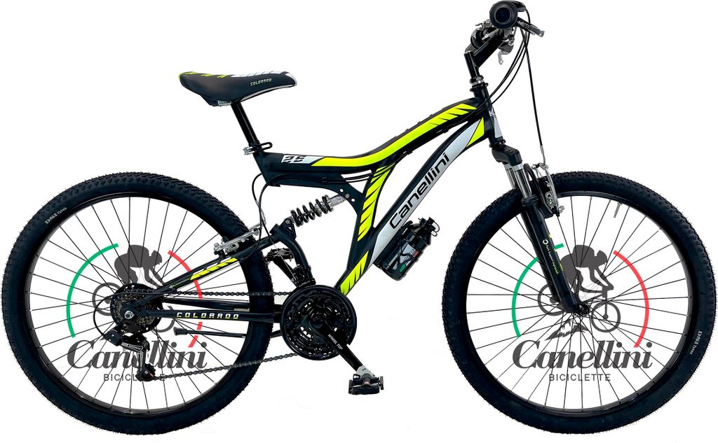 Detský bicykel Horský Canellini COLORADO 26" - 18 rýchlostí Obrázok produktu 