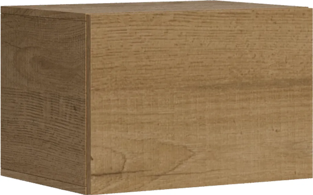 Abattant de Meuble de Salle de Bain Chêne Nature 60 cm Haute Résistance
