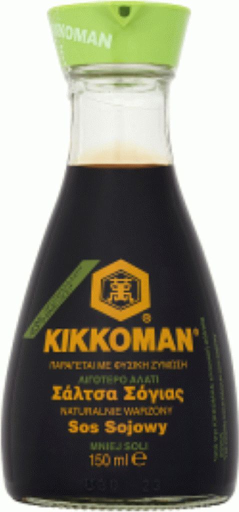 Sójová omáčka so 43 % menej soli  Kikkoman Zväzok: 150 ml, Obrázok produktu 