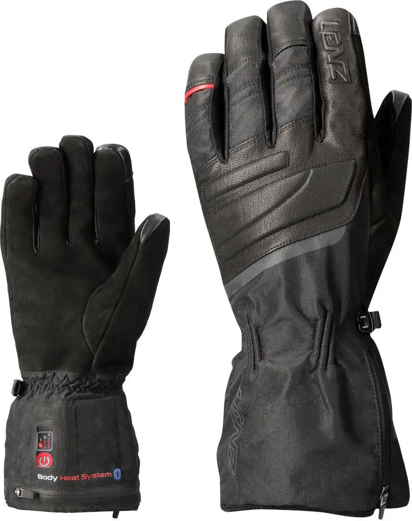 Guanti Riscaldati Lenz Heat 6.0 Finger Cap Urban Line Nero M Uomo