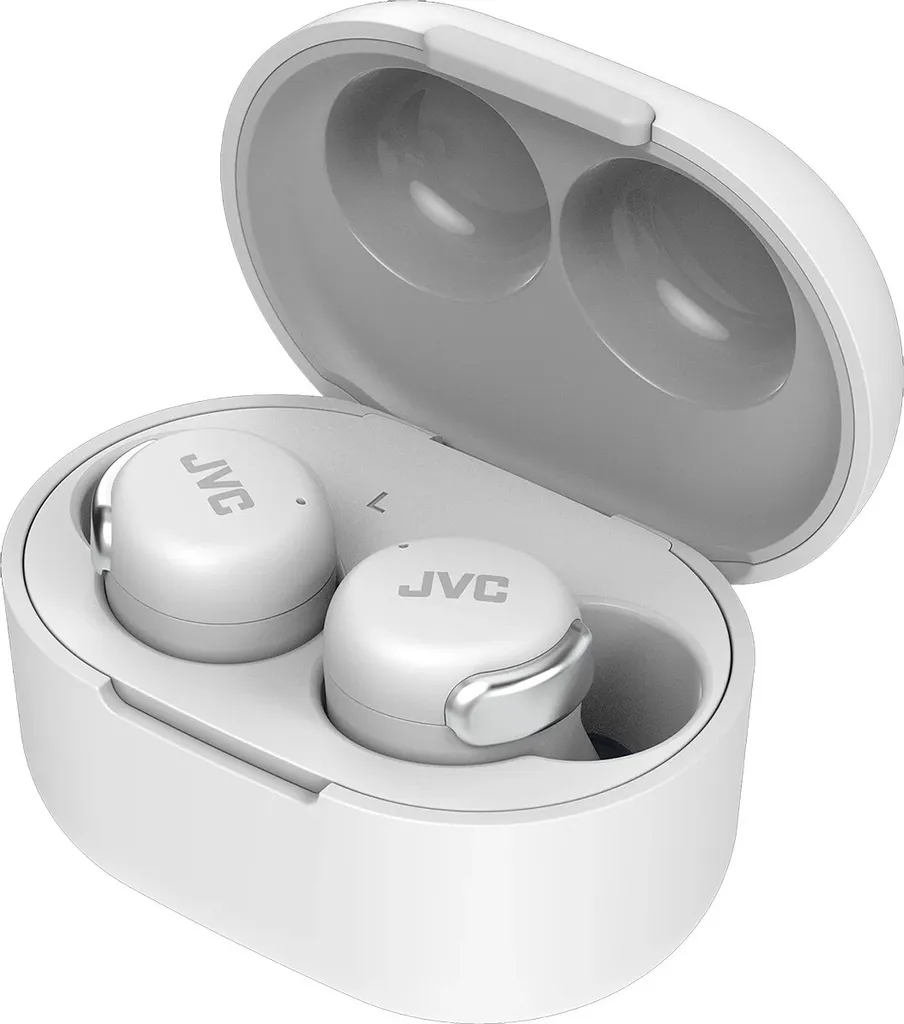 JVC Écouteurs ANC Blancs : Autonomie Longue Durée et Audio Haute Fidélité