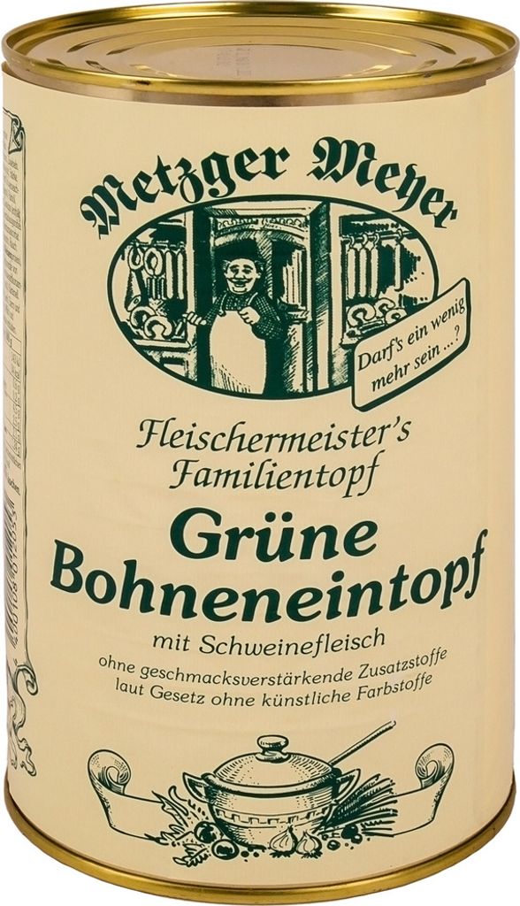 Metzger Meyer Grüne Bohnen Eintopf 1200ml - Lausitzer Suppe / Eintopf