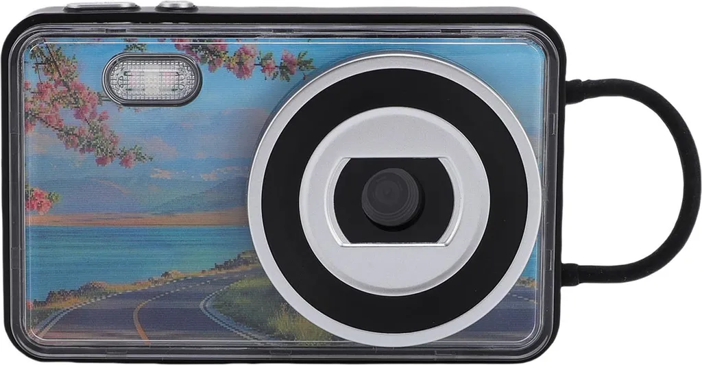 Fotocamera 4K per Vlogging e Viaggi 48MP: Selfie Autofocus 18X Zoom - 4