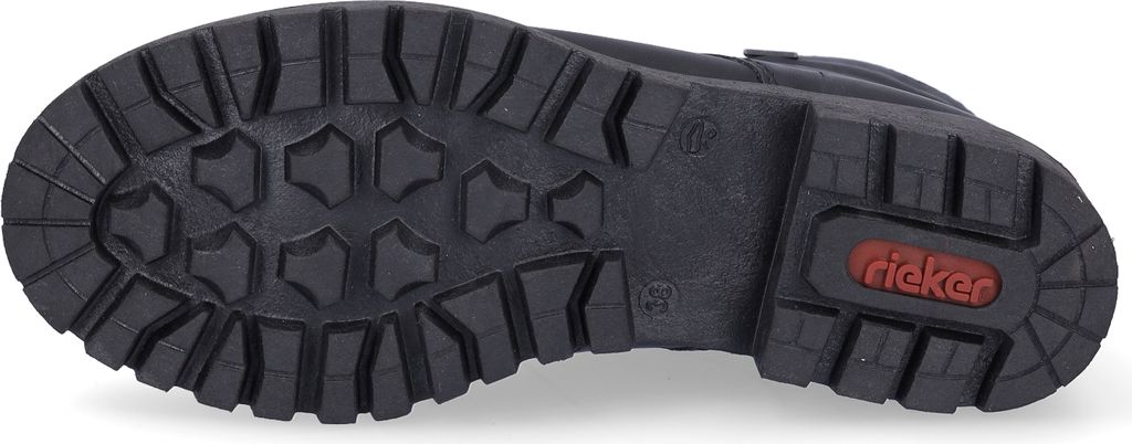 Rieker Schnürstiefel - Tiefschwarz Kunstleder Größe: 39 Produktbild 99