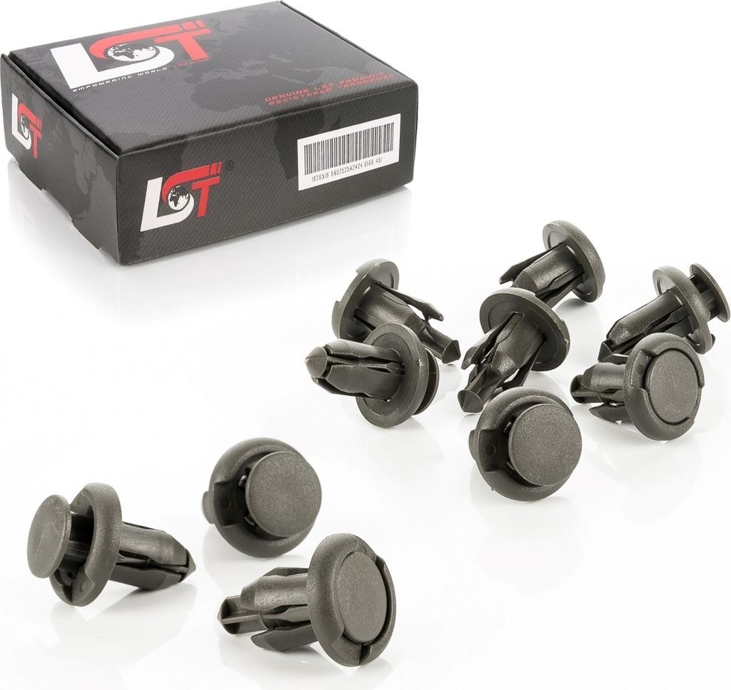 10x Stoßstangen Stoßfänger Befestigung Clips für HONDA